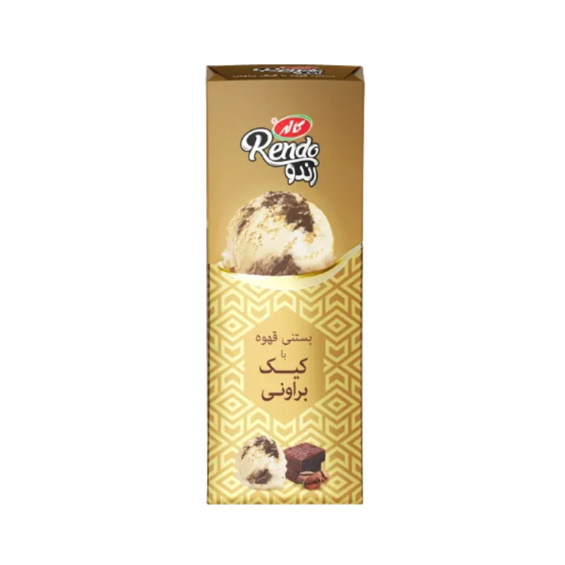 قهوه با براونی