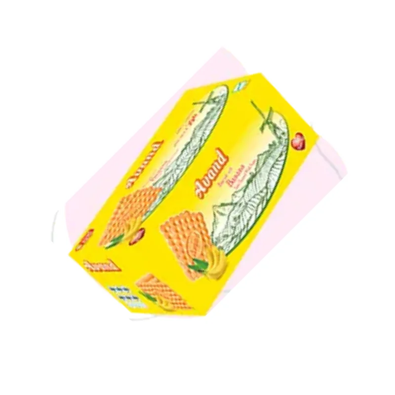 بیسکویت با طعم موز و تزئین شکر