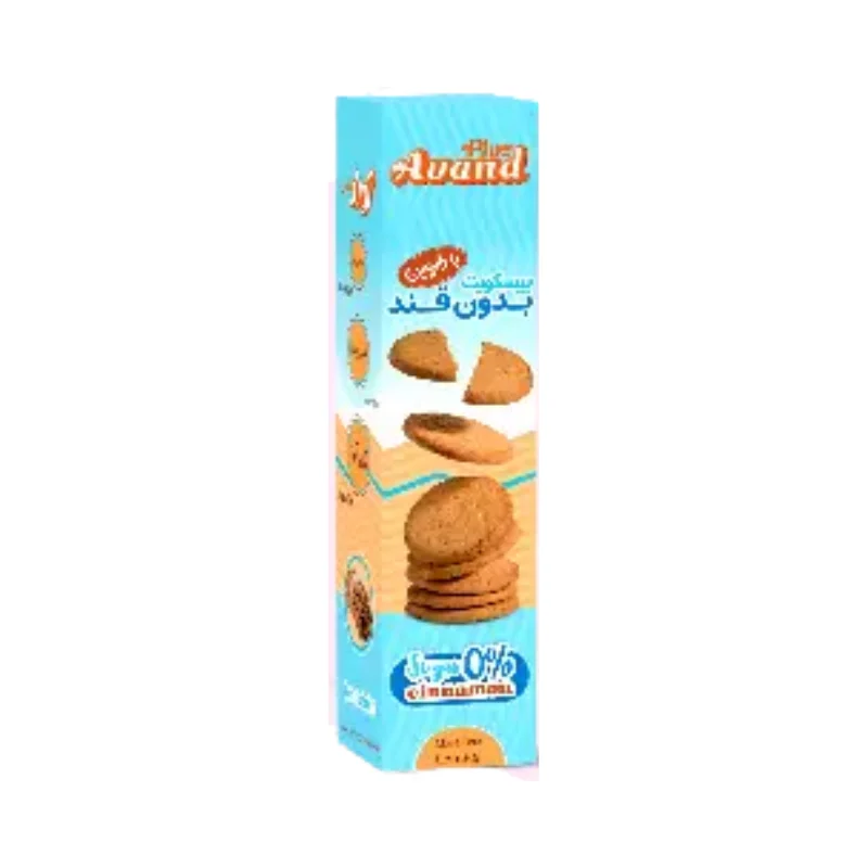 بیسکویت بدون قند آوند پلاس با دارچین