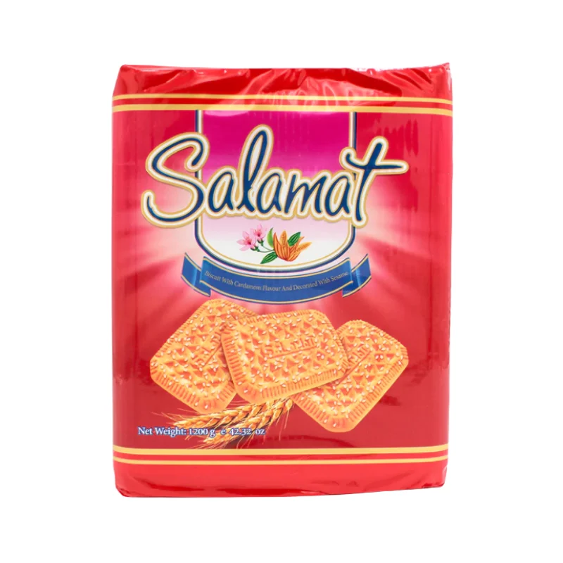 بیسکویت شیری هل و کنجد