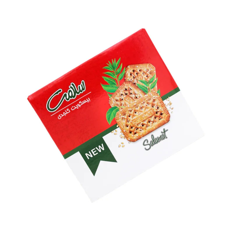 بیسکویت شیری هل و کنجد