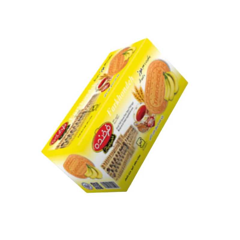 بیسکویت زبانی با طعم موز