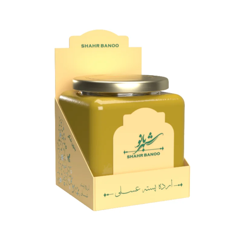عسل ارده و پسته