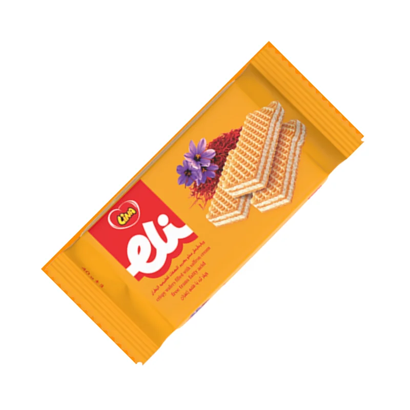 ویفر زعفرانی