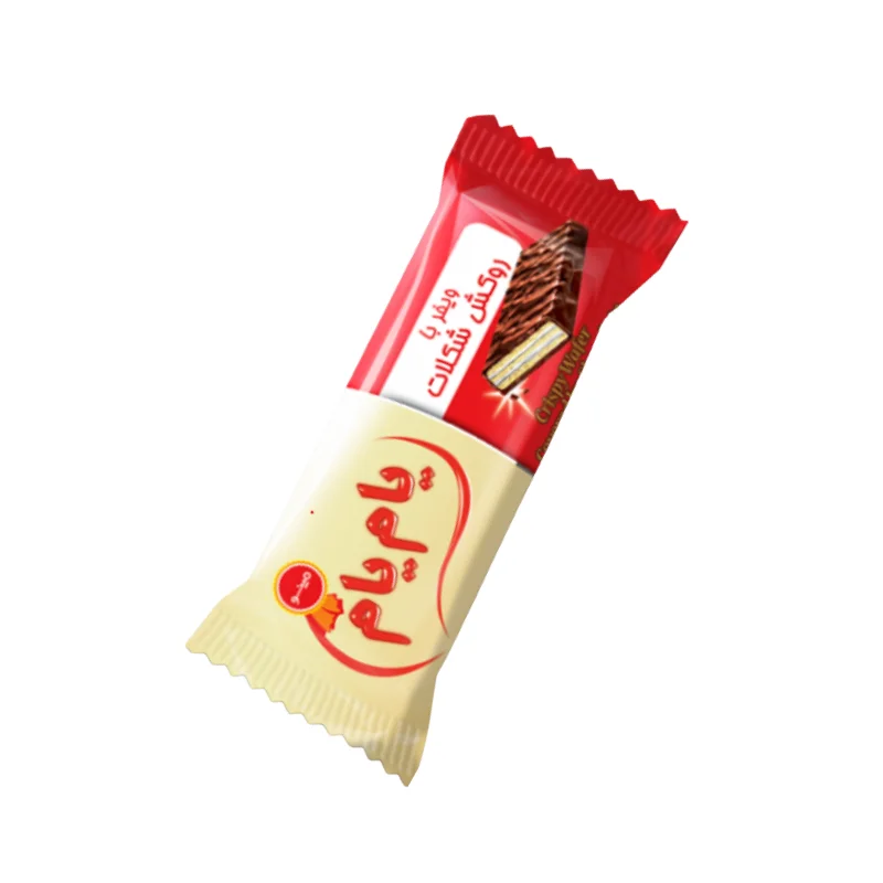 ویفر انگشتی با شکلات شیری
