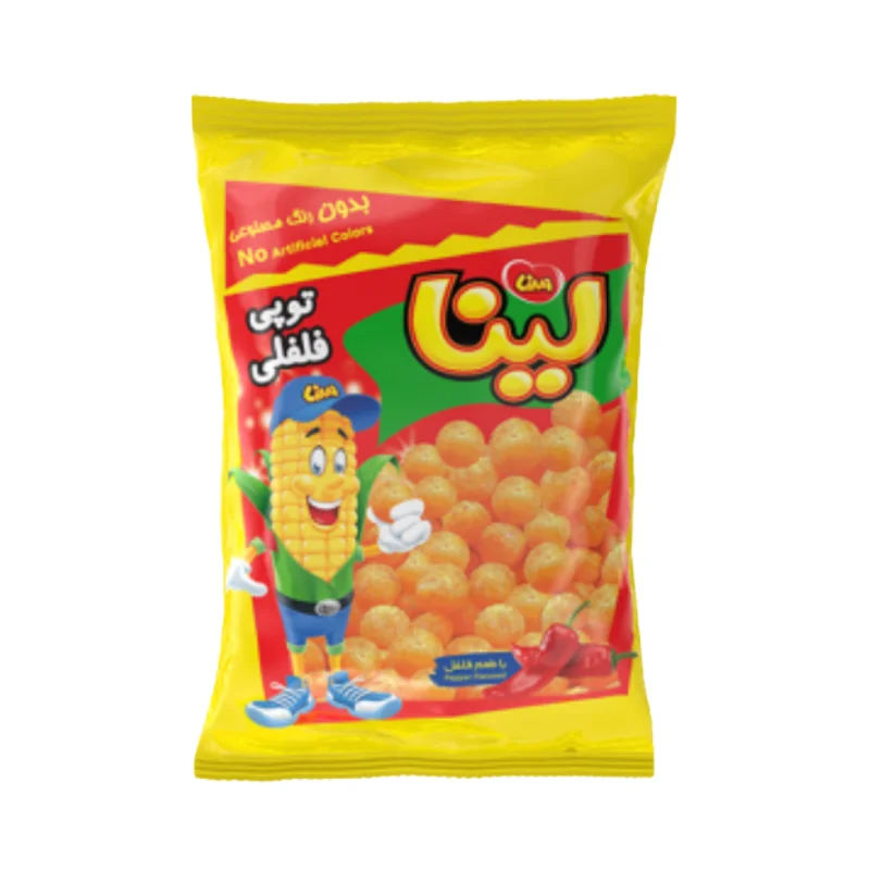 پفک توپی فلفلی