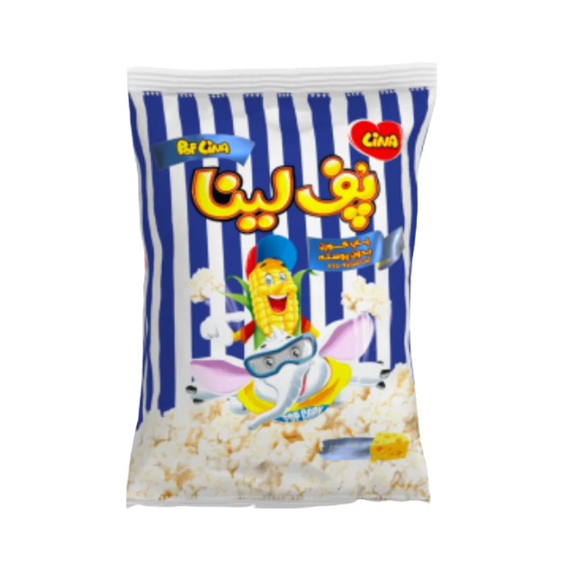 پاپ‌کورن بدون پوسته پفلینا با طعم پنیر