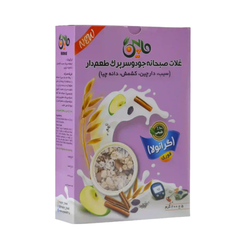 غلات صبحانه جو جوانه‌زده طعم‌دار