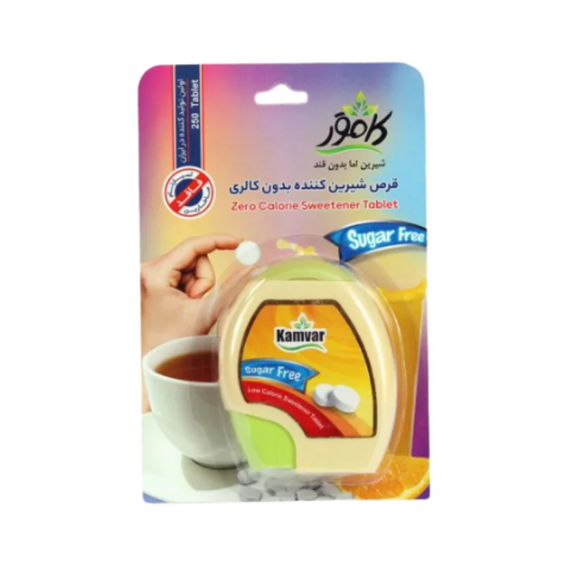 قرص شیرین‌کننده رژیمی و بدون قند