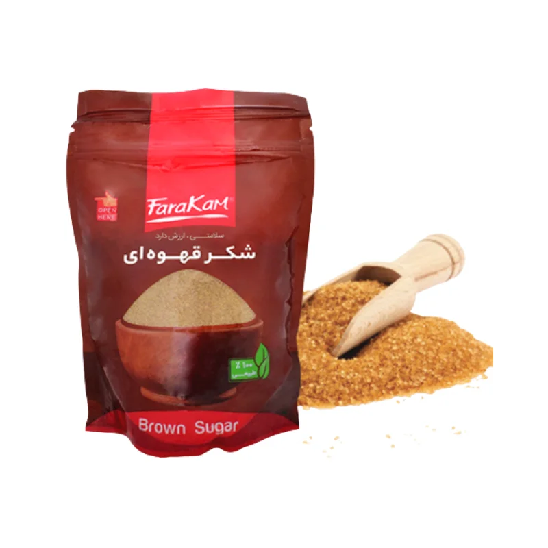 شکر قهوه‌ای