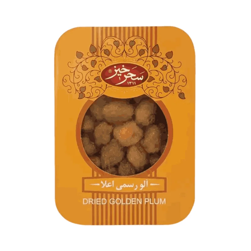 آلو طلایی خشک